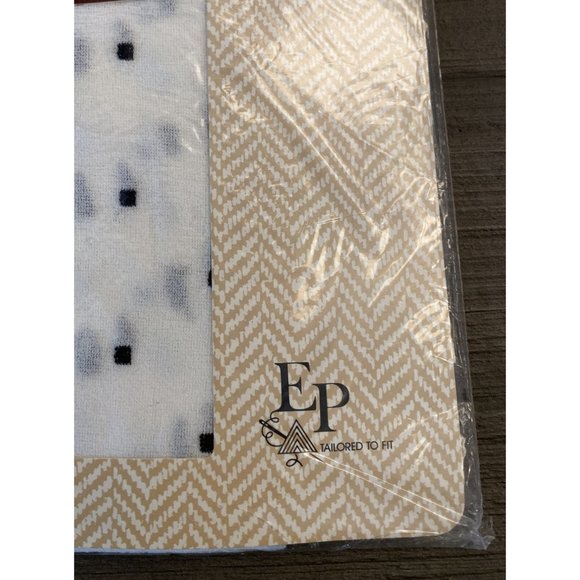 Vintage Evan-Picone City Blocks Panty Hose Medium White w/Black dots #750 - Picture 3 of 8